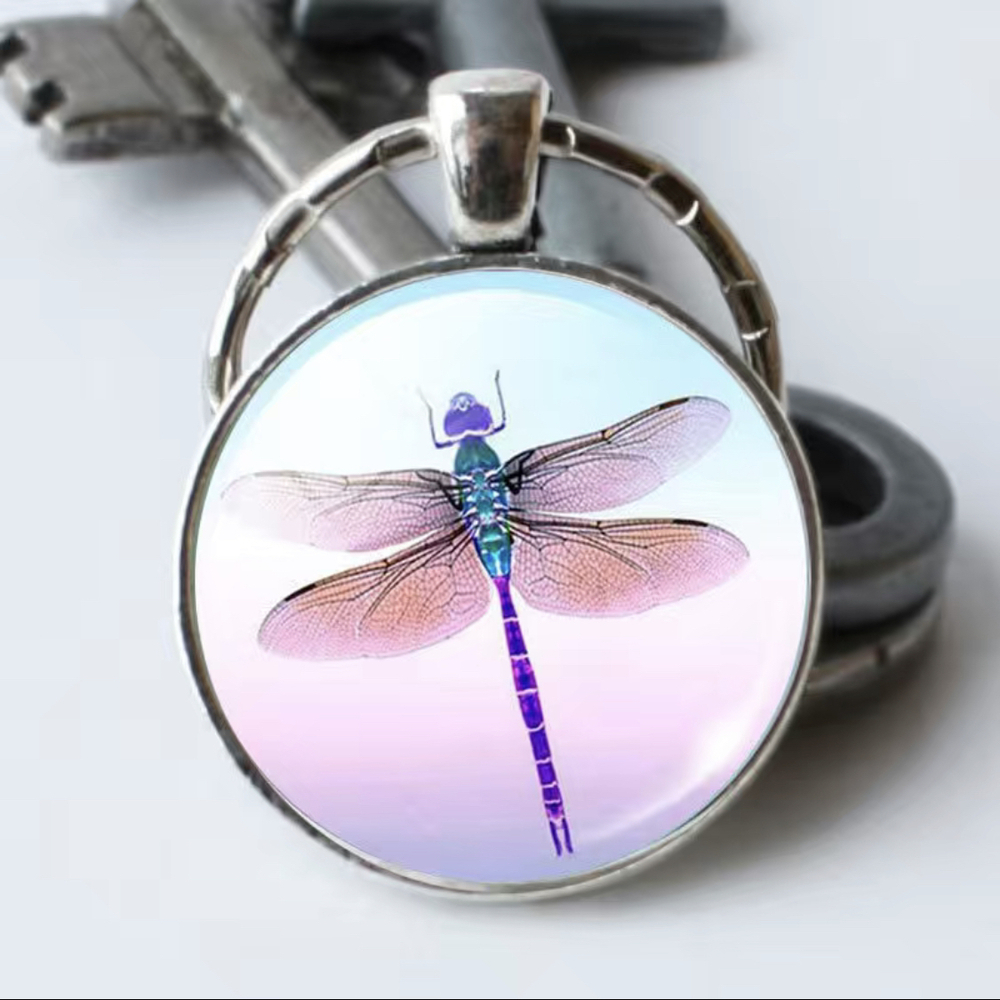 3/$25 Dragonfly Keychain NEW